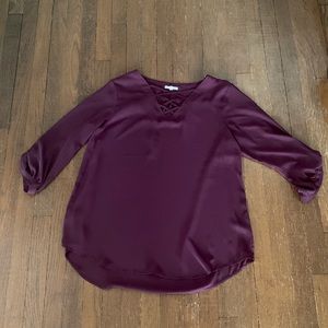 Maurices plum top